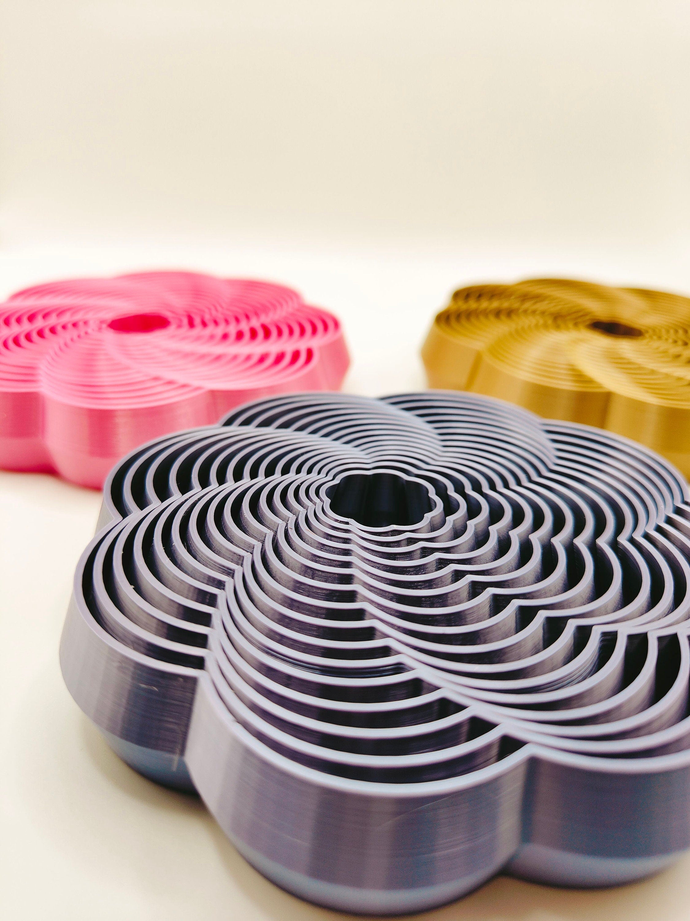 Fractal Tornado Fidget Toy | 3D Printed Fidget Desk Toy | Sensory | ASMR | ADHD Tinker Toy, Autism Tool | anxiety tool | Stress Relieve